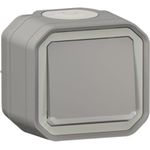 Legrand Plexo NEW Wechsel/Kontr. 069712L 10 AX Steckkl.IK grau 1 (069712L)