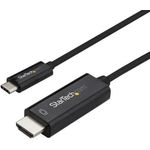 StarTech.com 2 m (6 ft.) USB-C to HDMI Cable - 4K at 60Hz - Black - Externer Videoadapter - VL100 - USB-C - HDMI - Schwarz