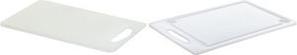 plast team Schneidebrett, 255 x 149 mm, weiß Material: PE, lebensmittelecht, spülmaschinengeeignet, - 1 Stück (11400801)