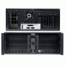 FANTEC TCG-4860X07-1 4U Server-Gehäuse E-ATX Schwarz
