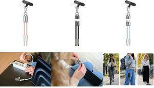 Ansmann Lanyard Kabel USB Typ-C zu Lightning rose (1700-0189)