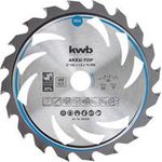 kwb 584554 Hartmetall Kreissägeblatt 160 x 20 x 1.0 mm Zähneanzahl: 20 1 St. (584554)