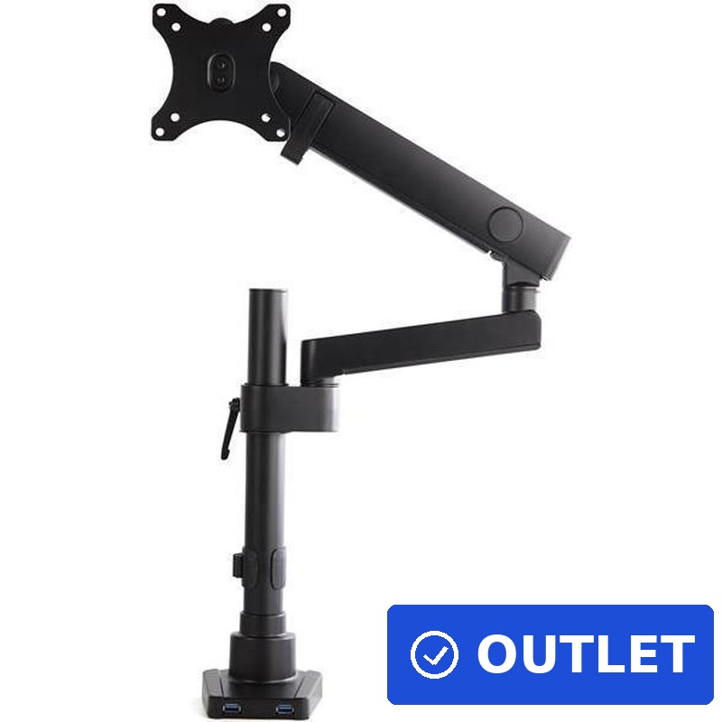 StarTech.com DESK MOUNT MONITOR ARM with 2x USB 3.0 ports (ARMPIVOT2USB3)