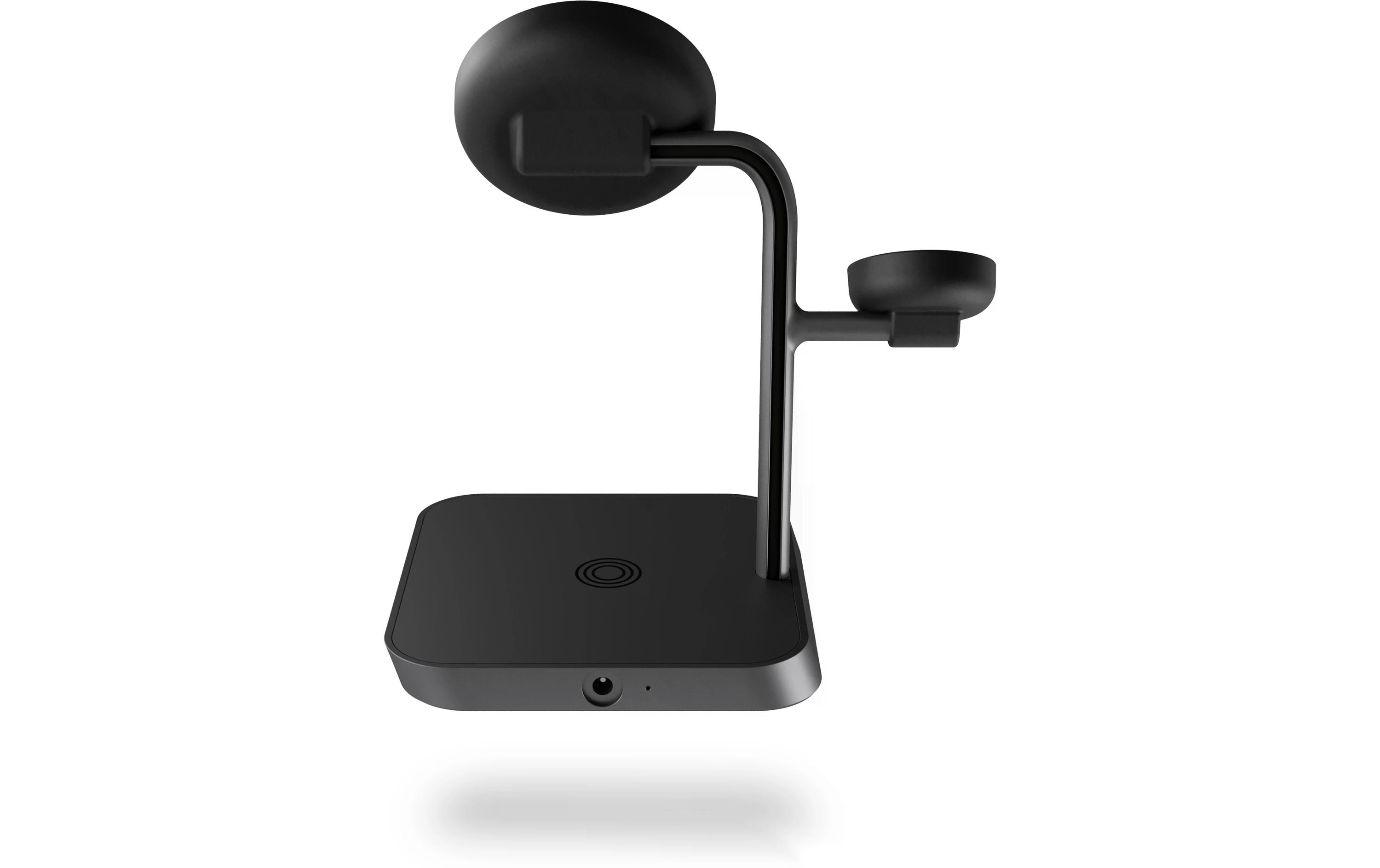 Zens Office Charger Pro 3 3-in-1 Kabelloses Ladegerät Schwarz