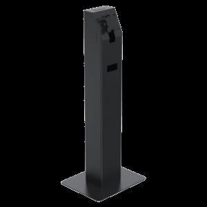 Ergonomic Solutions SpacePole Mini Kiosk Tischständer ? Unterstützt Bildschirme bis 27' (VESA 75/100), im Hoch- oder Querformat, mit neigungsverstellbarer Halterung für optimalen Benutzerkomfort? Nahtlose Peripherie-Integration ? Einfache Anbringung von Zahlungsgeräten, Scannern und Druckern für eine individuell angepasste Lösung? Schnelle, werkzeuglose Installation ? Spart Zeit durch unkomplizierte Bildschirmmontage? Einfacher Zugang & Wartung ? Magnetische Paneele ermöglichen schnellen Service bei minimaler Ausfallzeit? Intelligentes Kabelmanagement ? Verdeckte Kabelführung unter der Basis sorgt für eine saubere und organisierte Installation? Farbe: Schwarz (SPK401-17)