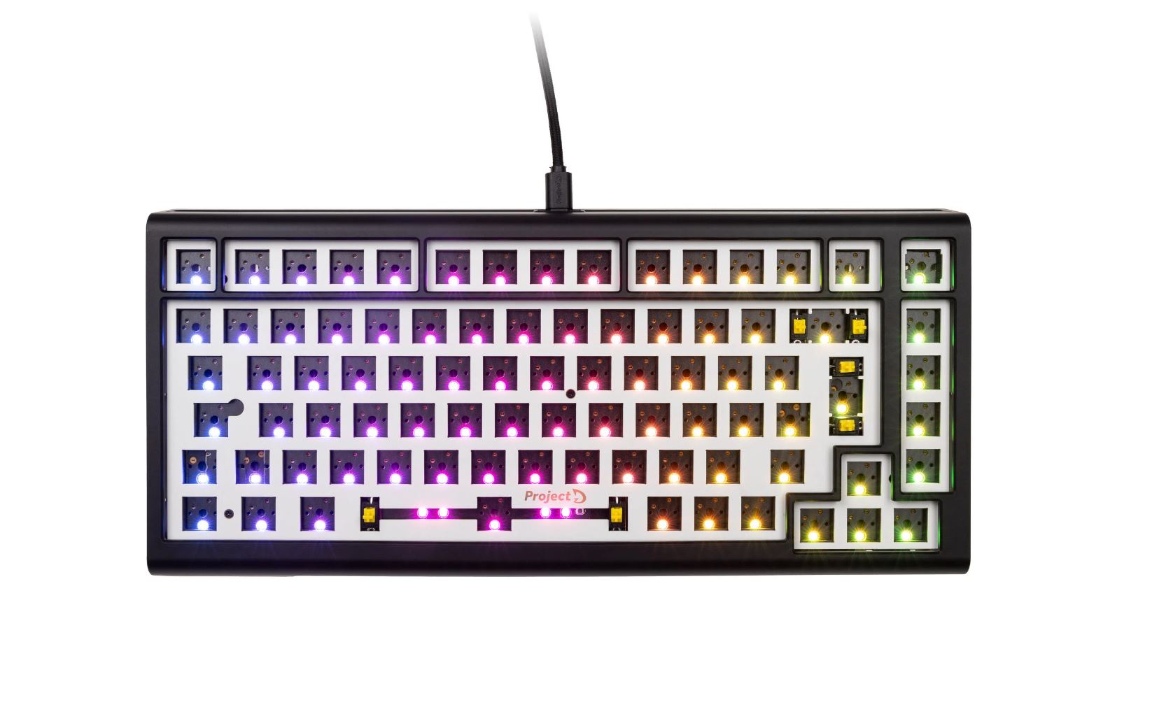 Ducky Tinker 75 Barebone Gaming-Tastatur RGB (PKTI2383IST-ISO01)
