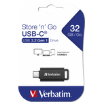 Verbatim Retractable 128GB USB 3.2 Gen 1 USB-C (49459)