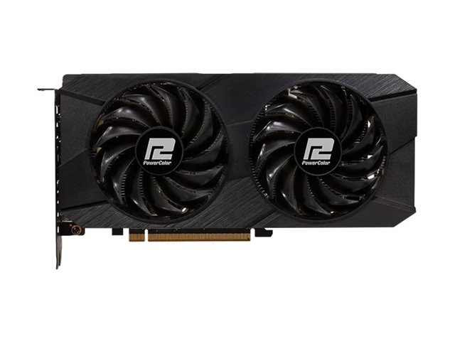 PowerColor Fighter Radeon RX 7600 Grafikkarte 8 GB GDDR6 HDMI 3x DisplayPort Schwarz