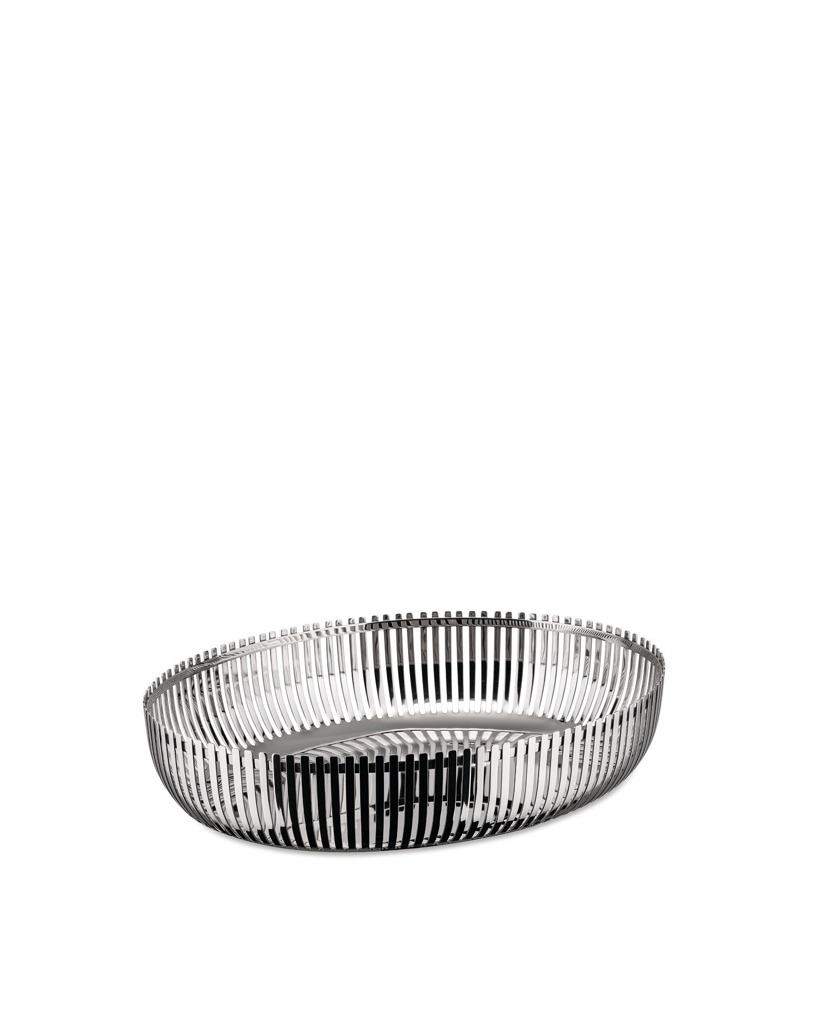 Alessi PCH06/26 Korbschale oval Edelstahl
