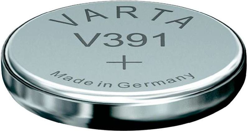 VARTA Uhrenbatterie V 391 High Drain Silber 40 mAh 1,6 V
