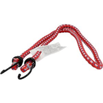 FISCHER Fahrrad-Spanngurt, Länge: 1.000 mm, rot mehrlagige Naturgummi-Strangbündel, extrem strapazierfähig, - 1 Stück (86269)