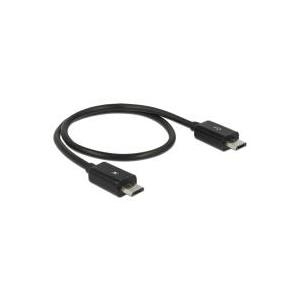 Delock Power Sharing Kabel Micro USB-B Stecker > Micro USB-B Stecker OTG (83570)