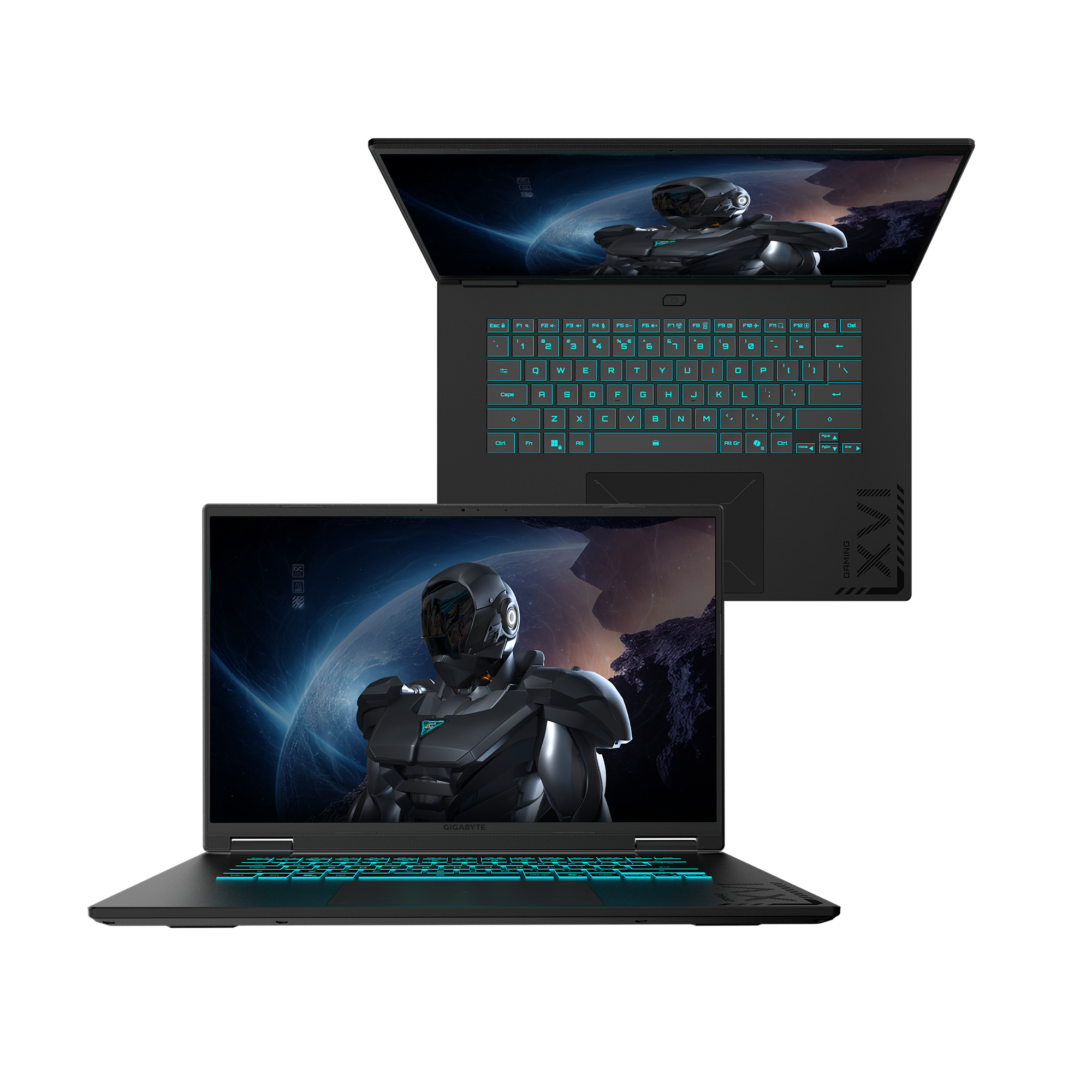Gigabyte GAMING A16 3WH 16" Notebook AMD Ryzen 7 260 16 GB RAM 1 TB SSD RTX 5070 Black Steel