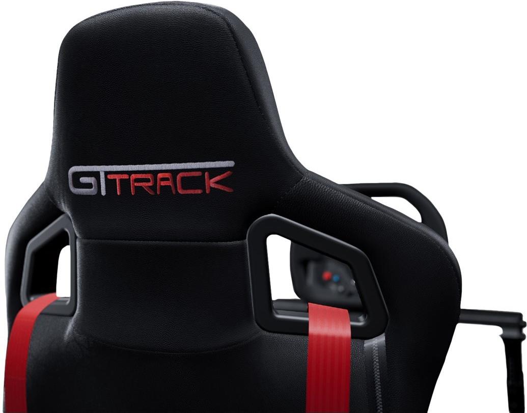 Next Level Racing GTtrack Rennsimulator-Cockpit Schwarz/Rot