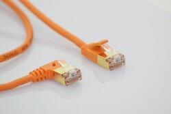 Wantec 7568 Netzwerkkabel Orange 3 mCat.7 Rohkabel S/FTP (S-STP) (7568)