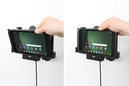Brodit Active Holder für Samsung Galaxy Tab Active 5 SM-X300/SM-X306B Schwarz