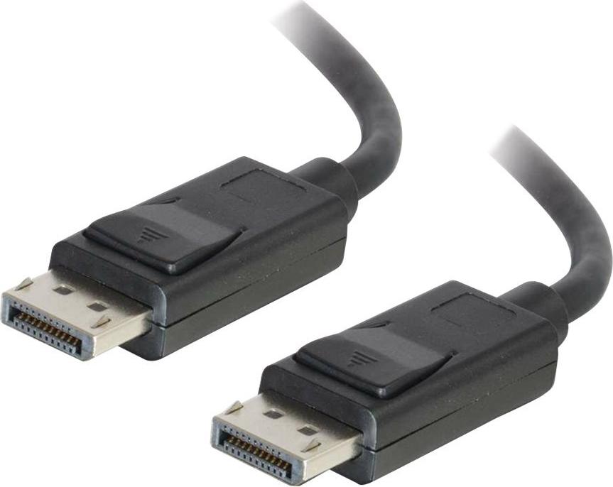 C2G DisplayPort-Kabel 5 m mit Rastverriegelung 1.2 Schwarz