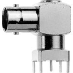Telegärtner BNC-Winkelbuchse für ged. Schaltungen 50 Ohm, Z06, a=30 (VE lose) (J01001A0064)