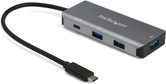 StarTech.com HB31C3A1CPD3 4-Port USB-C-Hub (mit Stromversorgung, 10 Gbit/s, 3 x USB-A- und 1x 25 cm USB-C Anschlusskabel) (HB31C3A1CPD3)