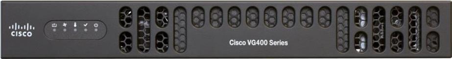 CISCO VG400 ANALOG VOICE GATEWAY (VG400-2FXS/2FXO)