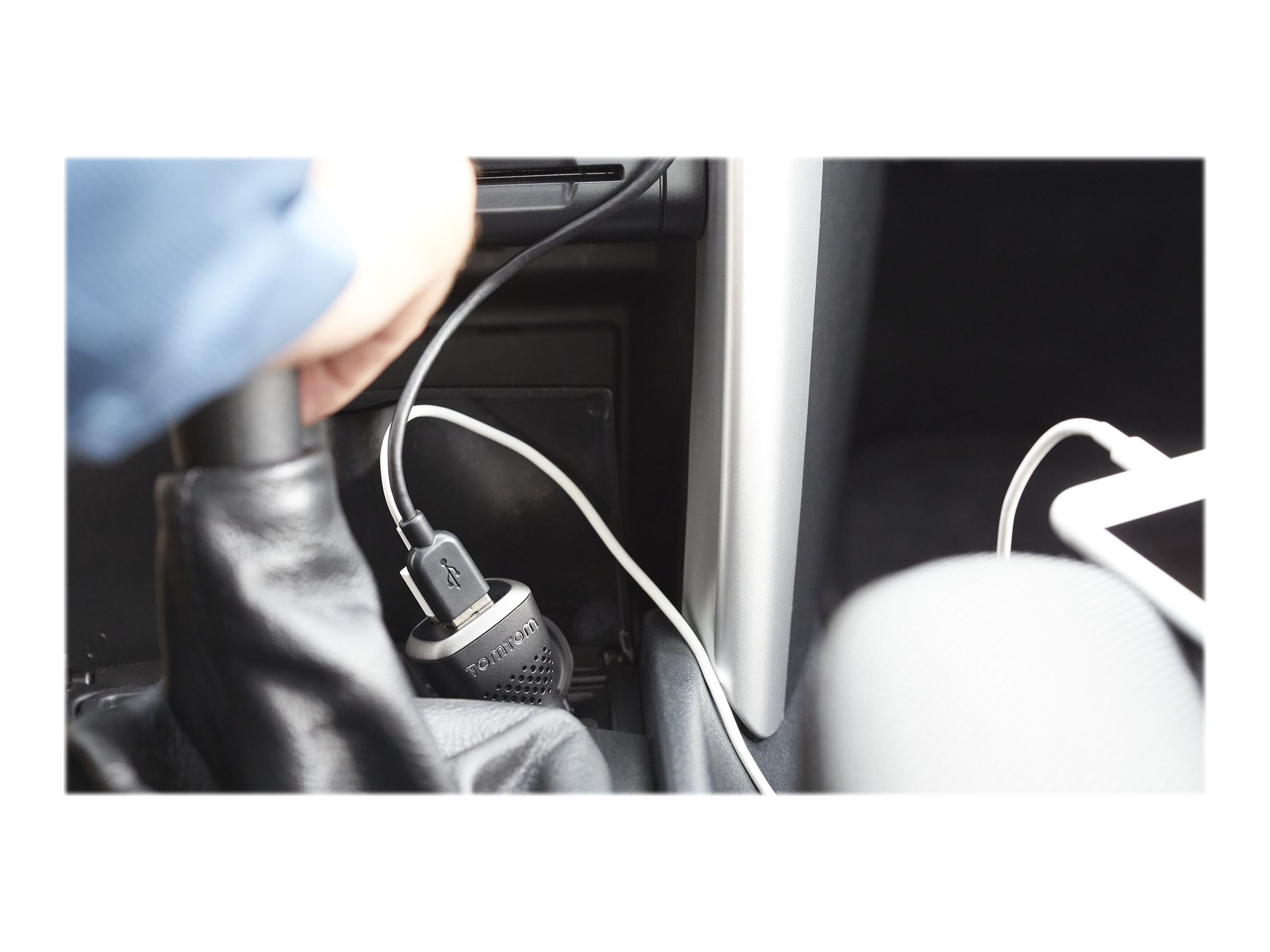 TomTom High-Speed Dual Charger Auto-Netzteil 2x USB 2,4 A Schwarz