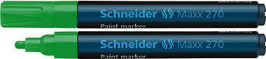 SCHNEIDER Lackmarker 270 grün 1 Stück (127004)