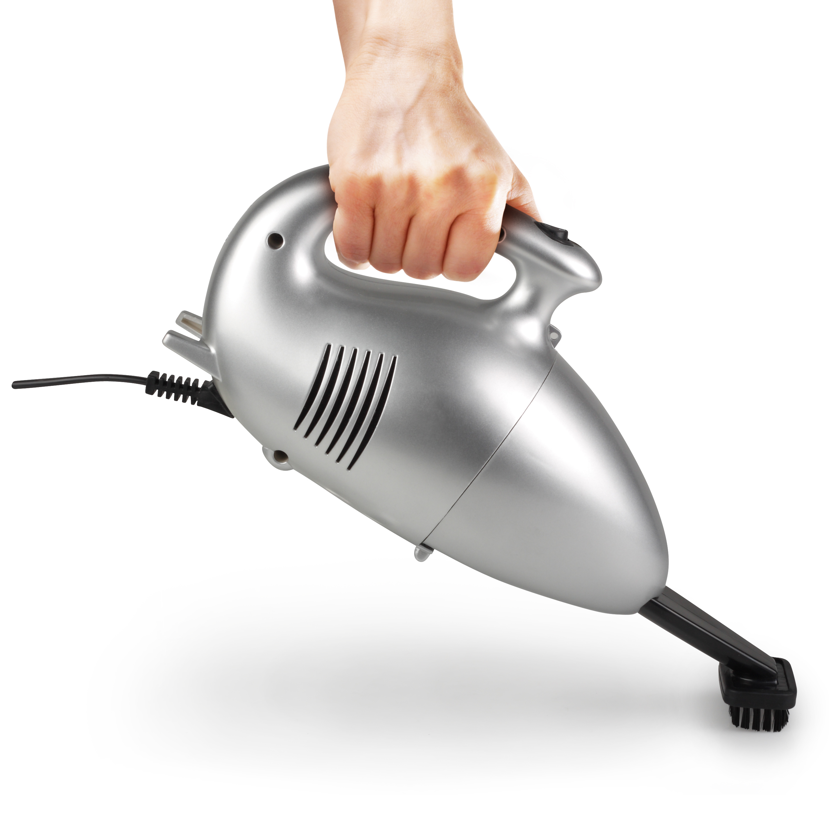 Princess Turbo Tiger Compact Handstaubsauger 700 W Schwarz, Silber