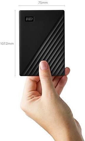 WD My Passport WDBPKJ0040BBK - 4 TB - USB 3.2 Gen 1 - Schwarz