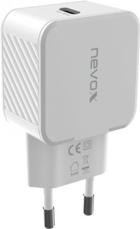 nevox USB PD Type C Ladegerät (Power Adapter) 30 Watt weiß (2008)