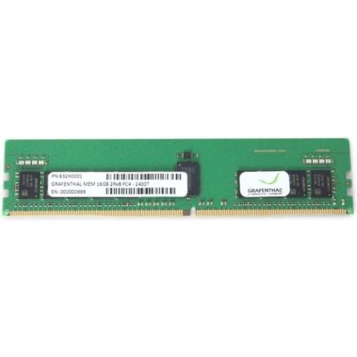 GRAFENTHAL MEM 16GB 1Rx4 DDR4-2666MHz RDIMM PC4-21300 ECC CL19 1.2V (652K0000)