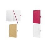 sigel Notizbuch "Jolie Flair", DIN A5, liniert, pink Hardcover-Einband, aus geprägtem PU, 87 Blatt, - 1 Stück (JN105)