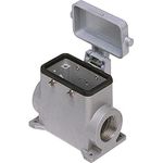 ILME Sockelgehäuse hoch MAP 16 CS232 Gr.77.27 Alu 4Bolzen 2xM32 seitl. Deckel 1 (MAP16CS232)