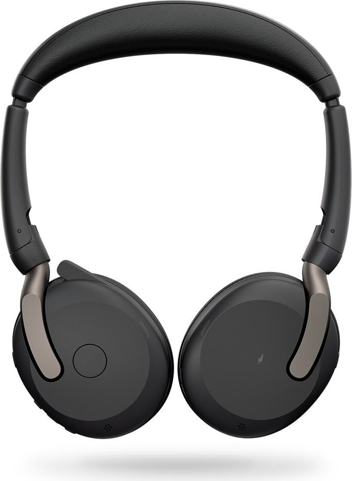 Jabra Evolve2 65 Flex On-Ear Headset ANC Bluetooth USB-C Stereo Schwarz
