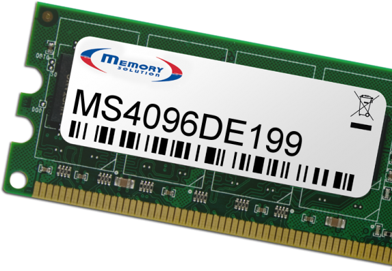 Memory Solution MS4096DE199 4GB Speichermodul (MS4096DE199)