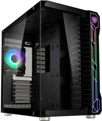 Kolink Unity Code X - Midi Tower - PC - Schwarz - ATX - micro ATX - Mini-ITX - Netz - Kunststoff - Stahl - Gehärtetes Glas - 16,5 cm (UNITY CODE X)