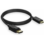 ACT AC7550 Videokabel-Adapter 1,8 m DisplayPort HDMI Typ A (Standard) Schwarz (AC7550)