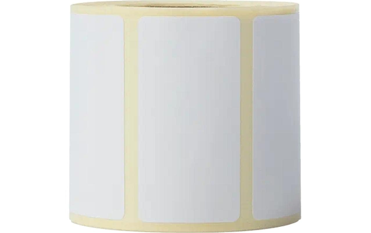 Brother BDE1J026051060 Thermodirekt-Etiketten 51 x 26 mm Weiß