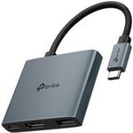 TP-Link USB Type-C 3-Port HubSPEC: 1 × USB-C Connector,1 × HDMI 4K 60Hz Port,1 × USB-C PD 100W Port,1 × USB-A 3.0 Ports (UH3020C)