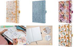 Sigel Notizbuch Jolie Beauty"Autumn Linear Leaves" DIN A5 8204155 (JN359)