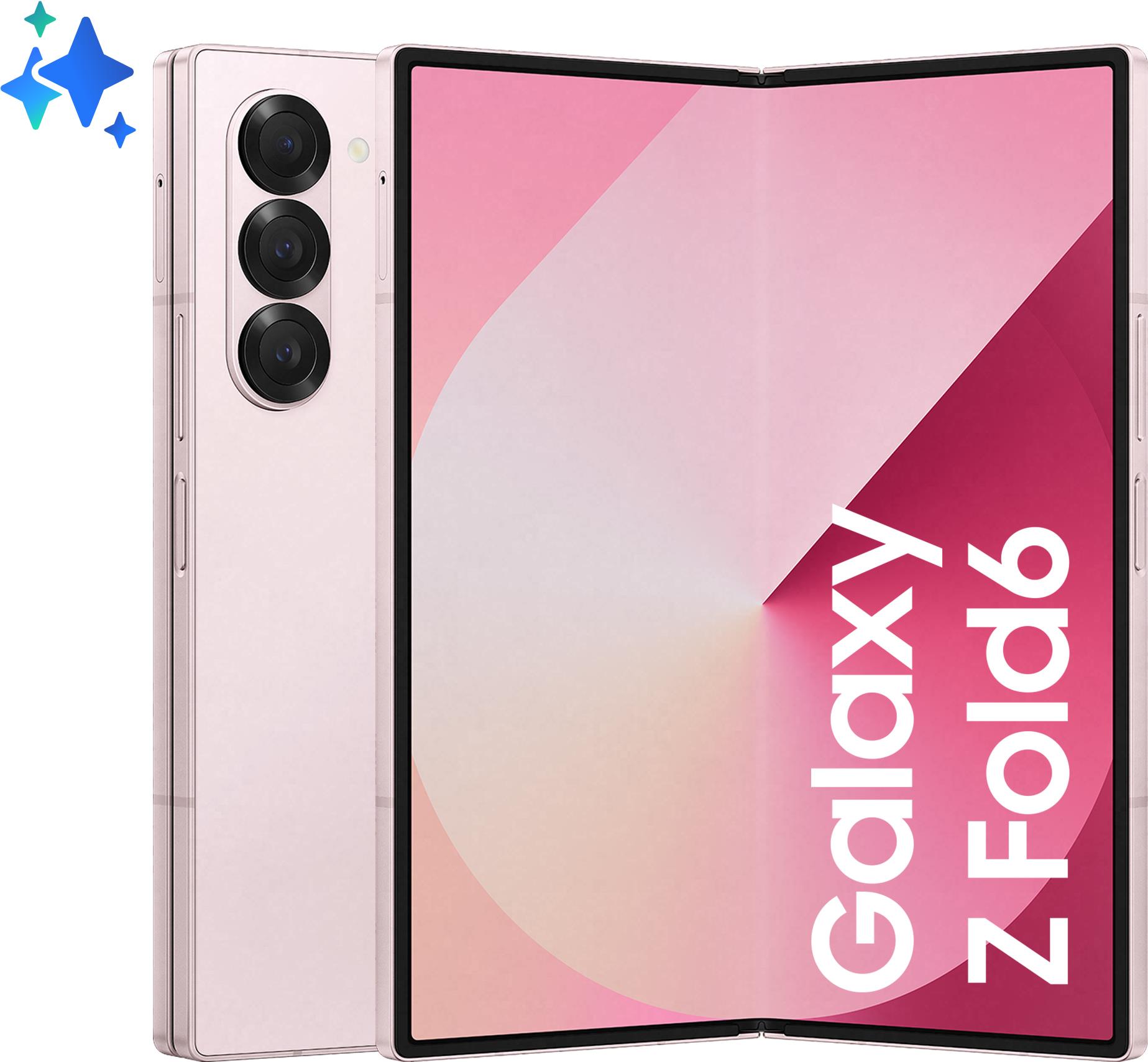 Samsung Galaxy Z Fold6 19,3 cm (7.6") Dual-SIM Android 14 5G USB Typ-C 12 GB 1 TB 4400 mAh Pink ()