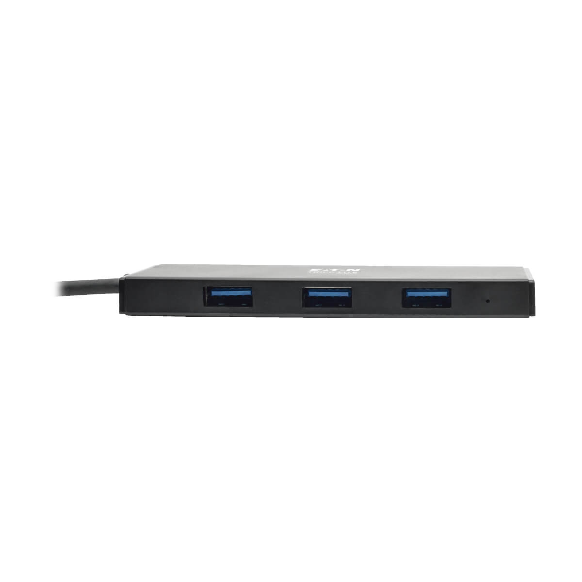 Tripp Lite U360-004-SLIM 4-Port Slim USB 3.0 Hub Schwarz
