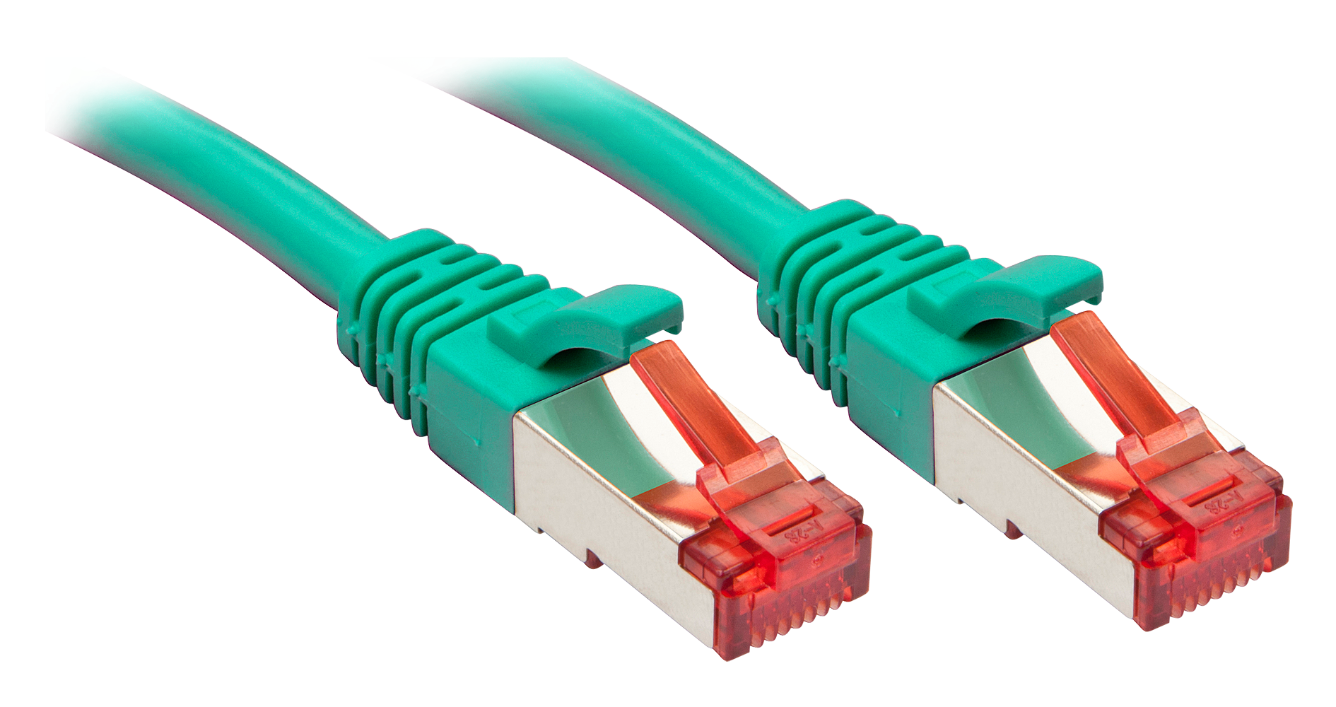 LINDY Cat.6 S/FTP Kabel, grün, 0,3m Patchkabel (47745)