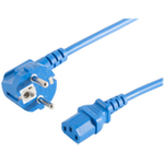 Markenlos Kaltgeräte Netzkabel Schutzkontakt-Stecker abgewinkelt (09-05041)