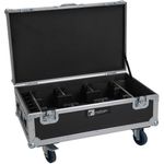 ROADINGER Flightcase 6x AKKU UP-4 QCL Spot QuickDMX MK2 mit Ladefunktion und Rollen (31005255)