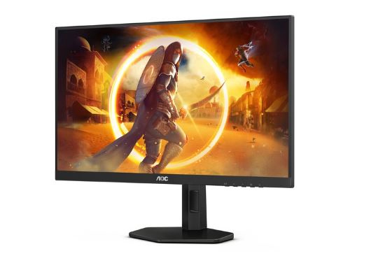 AOC Q27G4XN, Gaming-Monitor - (68.6 cm (27 Zoll), schwarz (matt)/grau, QHD, Fast VA, Adaptive-Sync, 180Hz Panel) [Energieklasse E] (Q27G4XN)