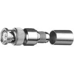 Telegärtner BNC-Kabelstecker Crimp G42 50 Ohm, crimp/crimp, Außenleiter Telealloy, A3326, G42 (2.7/7.1), AA-58886  - 5 Stück (J01000A0063)
