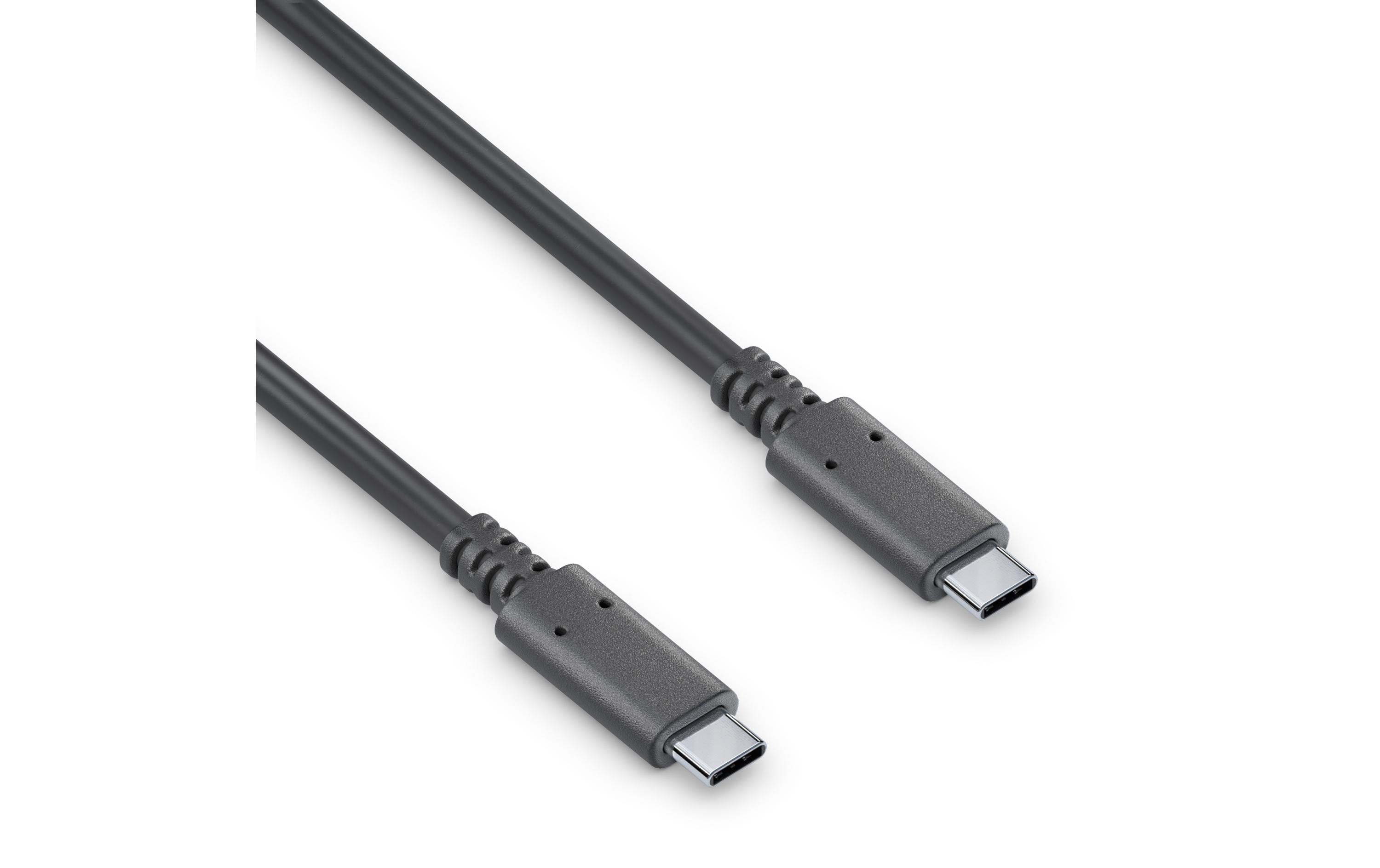 PureLink PI6000-015 USB-C Kabel mit E-Marker USB 3.2 Gen 1 10 Gbit/s 100 W 1,5 m Schwarz