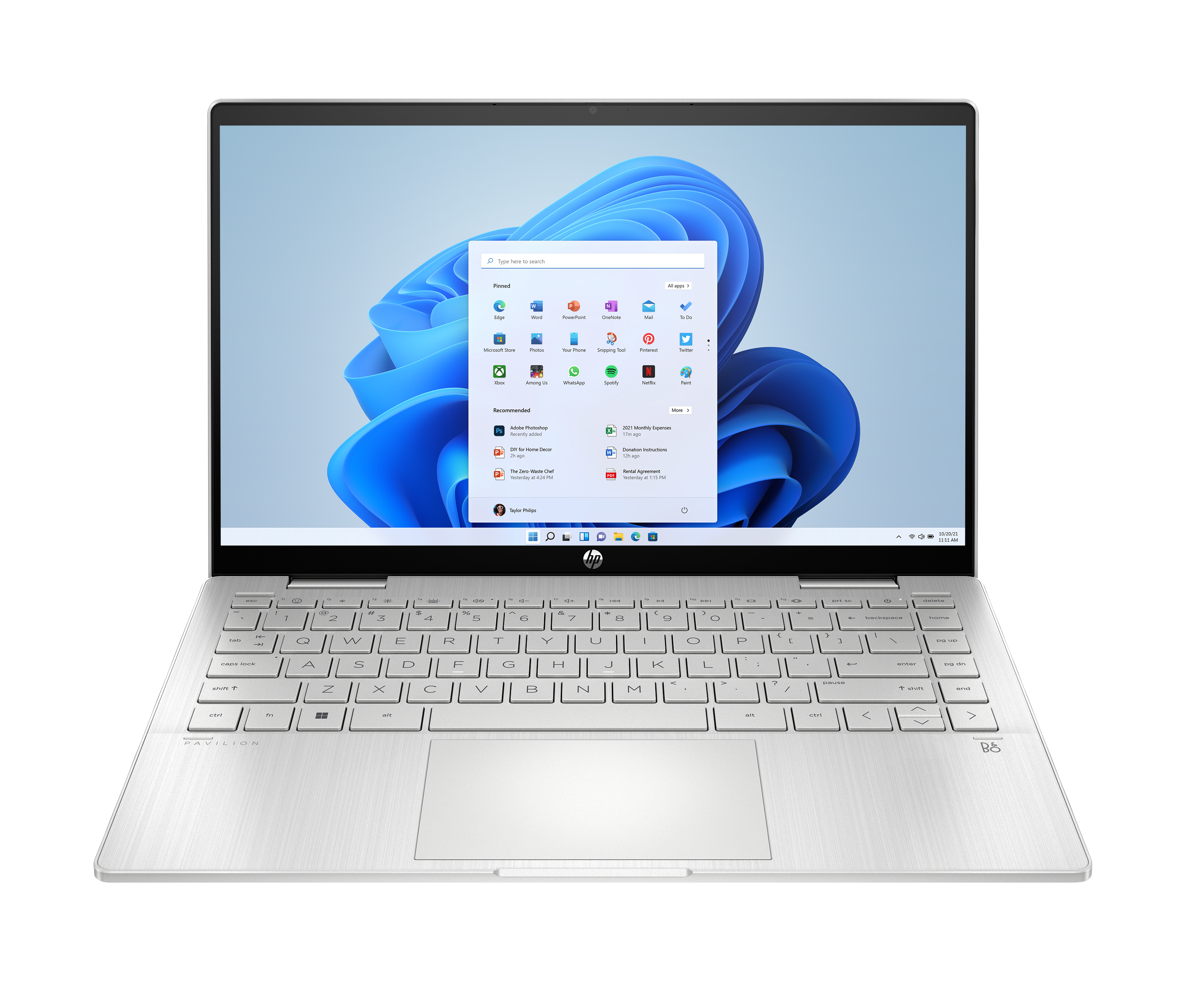 HP Pavilion Series Pavilion x360 14-ek1652ng 14" 8 GB RAM 512 GB SSD Silber