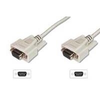 Assmann Datatransfer connection cable. D-Sub9 F/F. 2.0m. serial. molded. be (AK-610106-020-E)