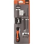 Bahco 168-COMBI-4.0-6922 Kettensägefeile-Set, Ergo-Heft, 200mm Ø 4,0mm, Feilen-Hilfe Länge 200 mm 1 St. (168-COMBI-4.0-6922)